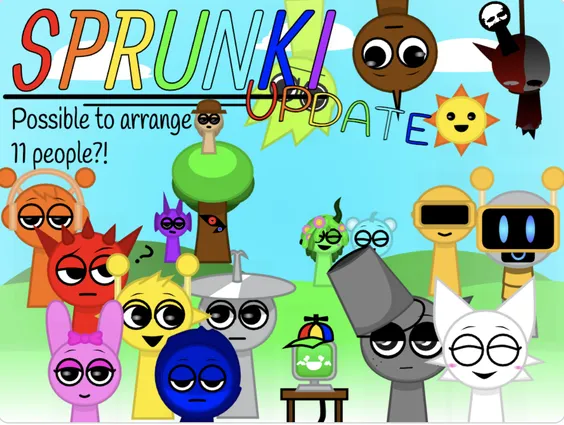 Sprunkiのオリジナルルックが完成しました